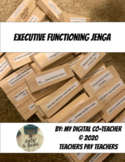 Executive Functioning Jenga Game Labels to Support Discussion