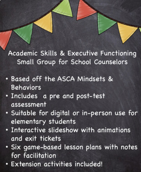 Preview of Executive Functioning Lesson Plans & Games Kit