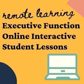 Preview of Executive Functioning Online Course Curriculum: Nearpod Lessons