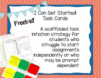 Preview of Executive Functioning Scaffolded Graphic Organizers Freebies!