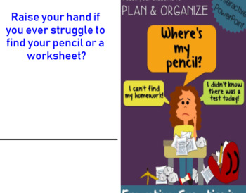Preview of Executive Functioning- Self Regulation SMART Notebook Guided Discussion