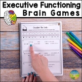 Executive Functioning Skills Brain Games - Workbook, Activ