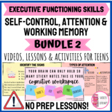 Executive Functioning Skills Digital Bundle 2 of Lessons &