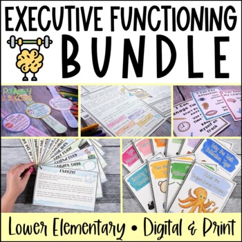 Preview of Executive Functioning Skills Elementary Bundle - Lessons, Stories, & Activities