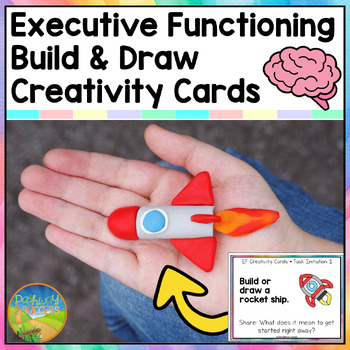 Preview of Executive Functioning Skills Hands-On Activities - Play with Dough Mats