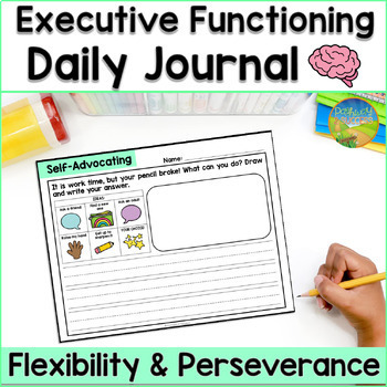 Preview of Executive Functioning Skills Journal - Problem-Solving & Perseverance Activities