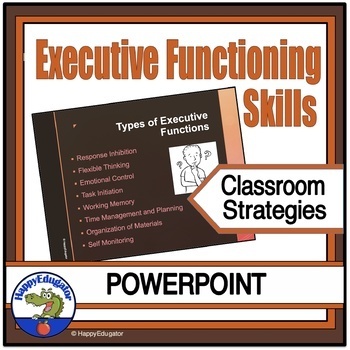 Preview of Executive Functioning Skills PowerPoint