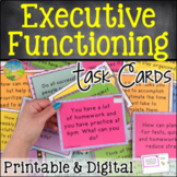 Executive Functioning Skills Task Cards | Discussion & Wri