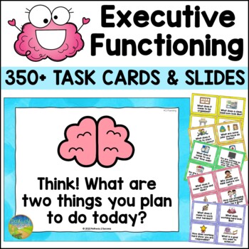 Preview of Executive Functioning Skills Task Cards for Self-Regulation
