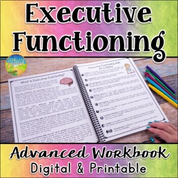 Preview of Executive Functioning Skills Workbook & Worksheets for Middle & High School