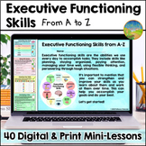 Executive Functioning Skills Workbook from A-Z: 40 Mini-Le