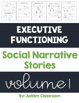 Preview of Social Narratives for Executive Functioning (Autism /Special Ed.)