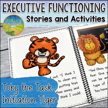 Preview of Executive Functioning Stories & Activities | Task Initiation Skills