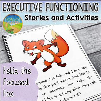 Preview of Executive Functioning Stories & Activities | Attention & Focus Skills