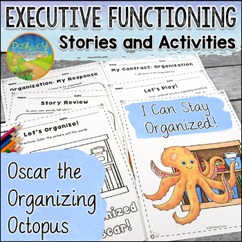 Preview of Executive Functioning Stories & Activities | Organization Skills