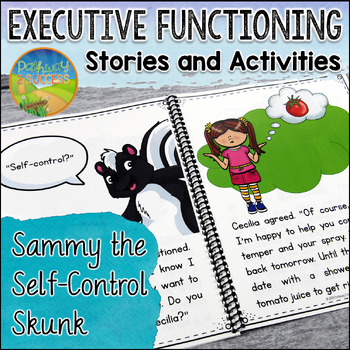 Preview of Executive Functioning Stories & Activities | Self-Control Self-Regulation Skills