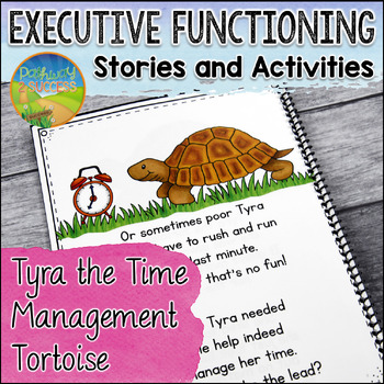 Preview of Executive Functioning Stories & Activities | Time Management Skills