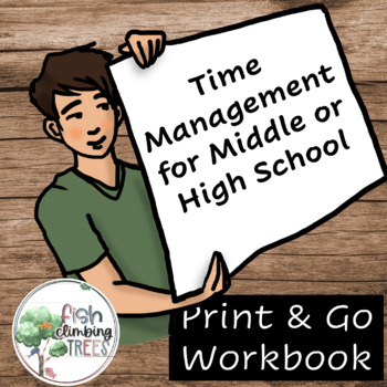 Preview of Executive Functioning Time Management for Middle or High School