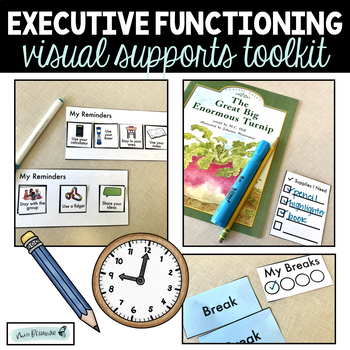 Preview of Executive Functioning Visual Supports Toolkit