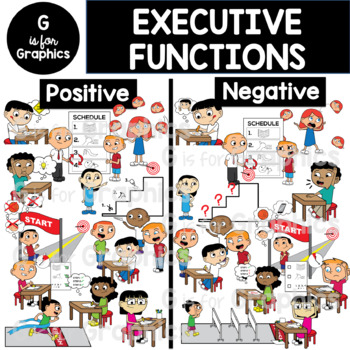 Preview of Executive Functions Clipart