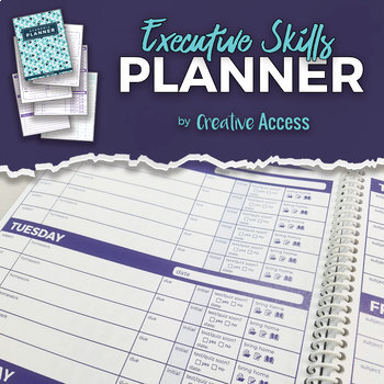 Preview of Executive Skills Student Planner
