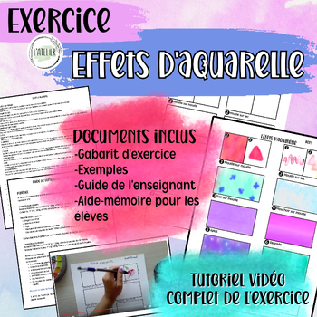 Preview of Exercice d'aquarelle / Arts plastiques / Techniques arts / Théorie