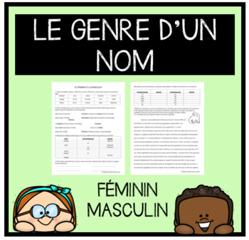 Preview of Exercices- Féminin et Masculin (FRENCH)