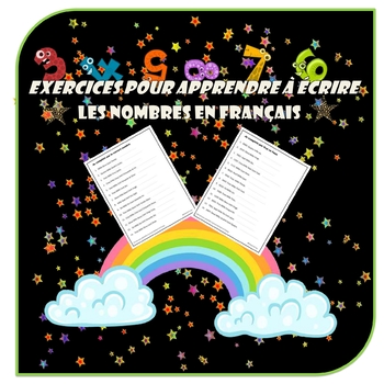 Preview of Exercices pour apprendre à écrire les Nombres en Français