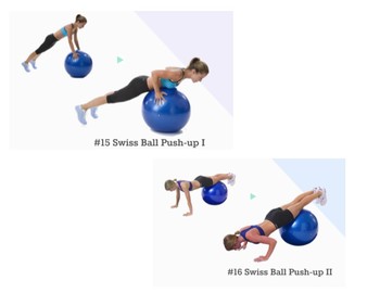 Preview of Exercise Ball Activities