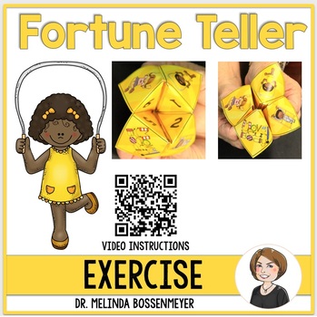 Preview of Exercise Fortune Teller Game
