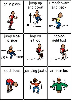 Exercise Play Cards for movement breaks
