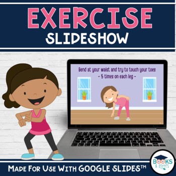 Preview of Exercise Slideshow for Google Slides™