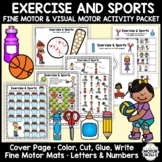 Exercise & Sports - Fine Motor & Visual Motor - Color Writ