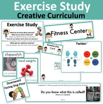 Preview of Exercise Study (Creative Curriculum)