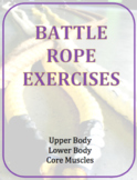 Exercise Task Cards: Battle Ropes Complete Set