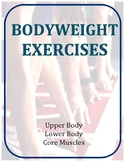 Exercise Task Cards: Bodyweight Exercises