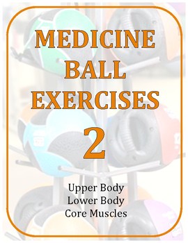 Preview of Exercise Task Cards: Medicine Ball 2