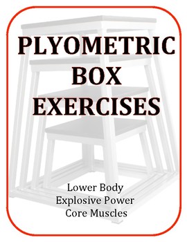 Preview of Exercise Task Cards: Plyometric Box
