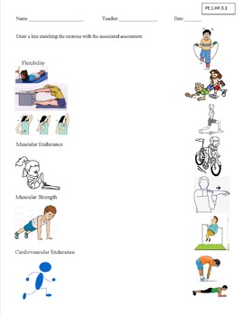Preview of Exercise and Fitness Assessment