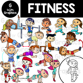 Preview of Exercise and Fitness Clipart
