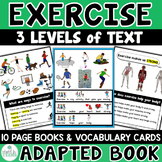 Exercise and Health Adapted Book Set for Special Education