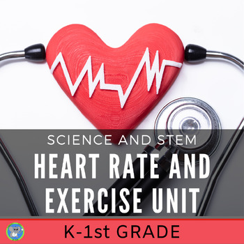 Preview of Heart And Exercise Activities | Grade K 1 | Valentine's Day Science And STEM