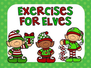 Preview of Exercises for Elves {FREE}