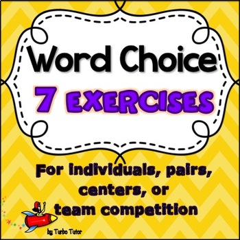 Preview of Word Choice: Writing Exercises to Expand Your Students' Vocabulary
