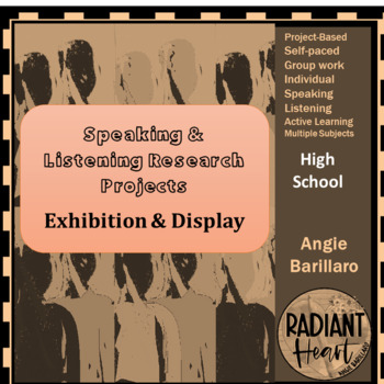 Preview of Independent or Group Research Project: Exhibition & Display SELF-PACED LEARNING