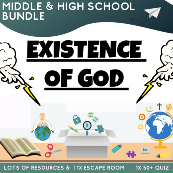 Preview of Existence of God  - Religion RE for Middle and High school students