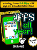 Exit Slips APPs for ANY SUBJECT- Technology Themed