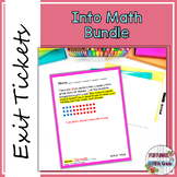 Exit Slips BUNDLE - Into Math 5th Grade Modules 1 - 20