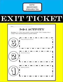 Preview of Exit Ticket