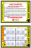 Exit Ticket -Function Transformations (Random Graph of f(x))